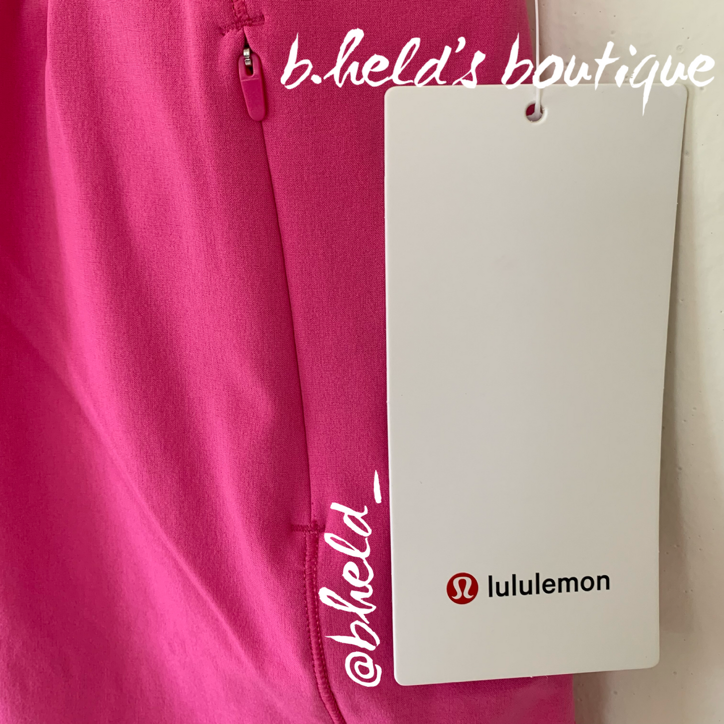 lululemon Hotty Hot High-Rise Skirt in Sonic Pink, Size 4