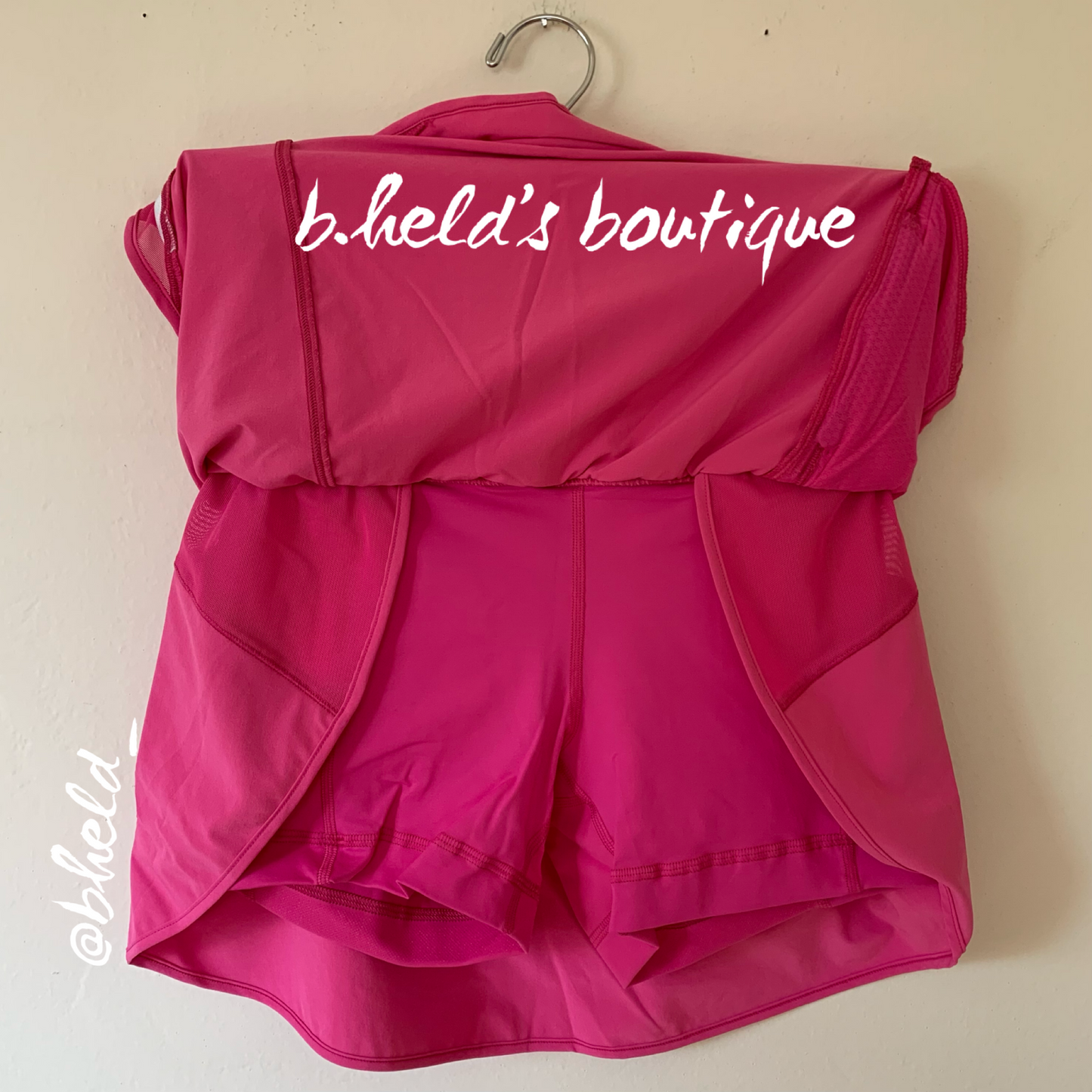 lululemon Hotty Hot High-Rise Skirt in Sonic Pink, Size 4