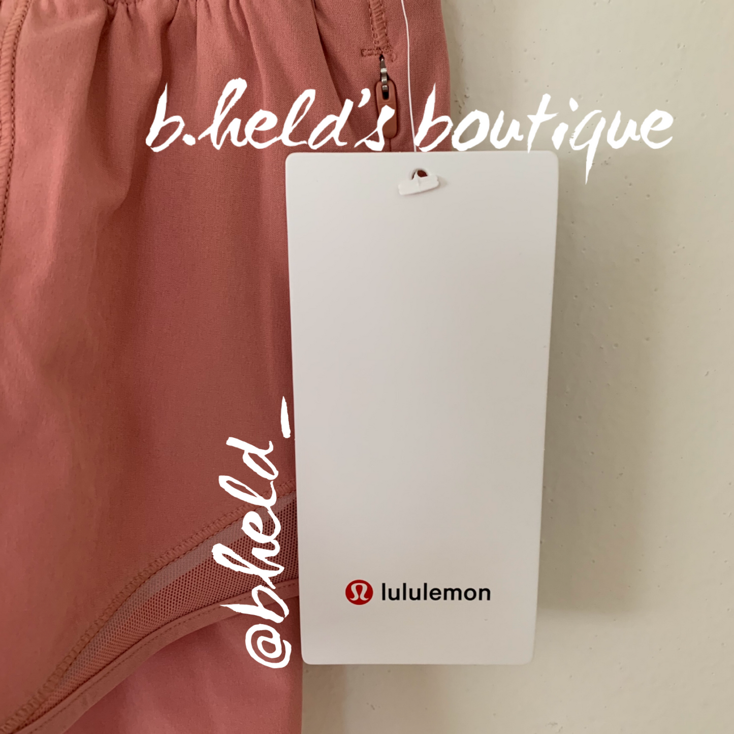 lululemon Hotty Hot Low-Rise Lined Short 2.5" in Pink Savannah, Size 4