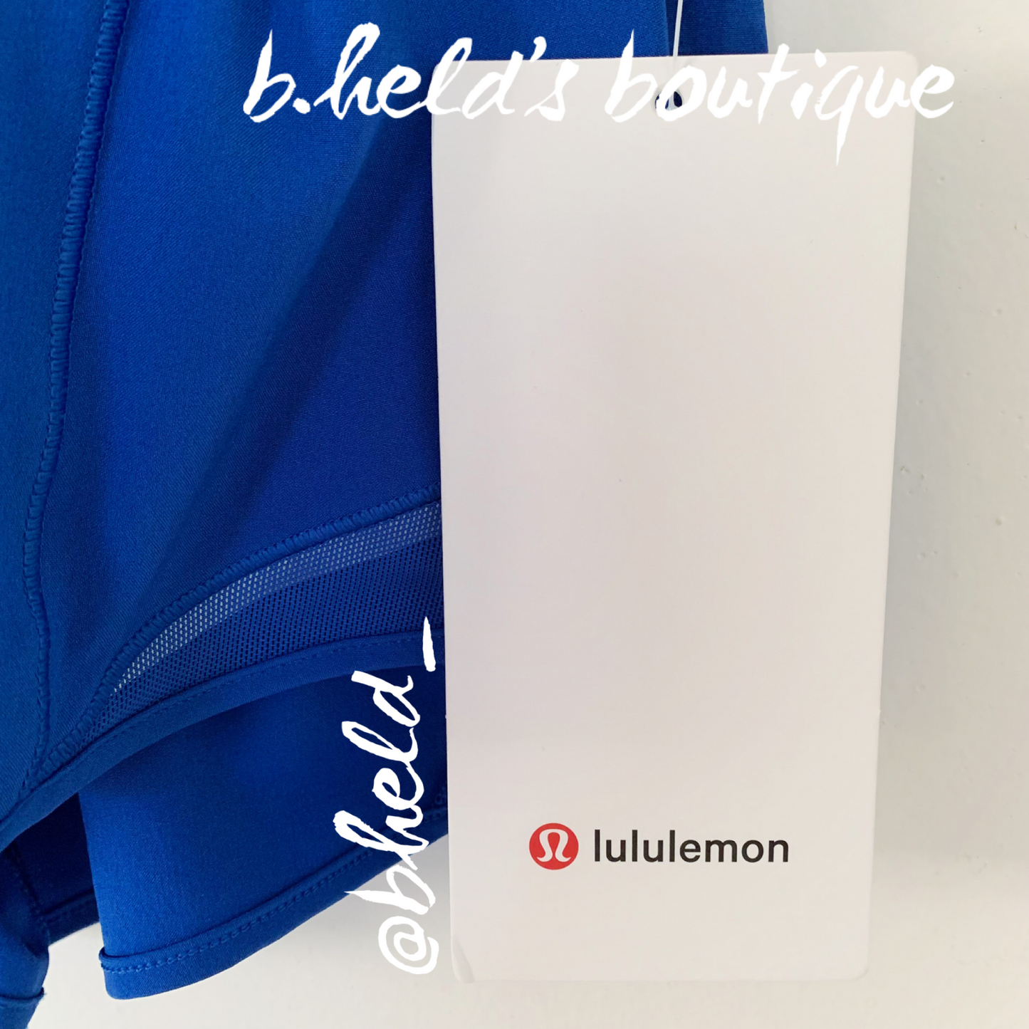 lululemon Hotty Hot Low-Rise Lined Short 2.5" in Symphony Blue, Size 2