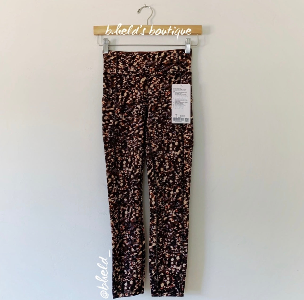 lululemon Invigorate High-Rise Tight 25" in Motion Flux Multi, Size 4