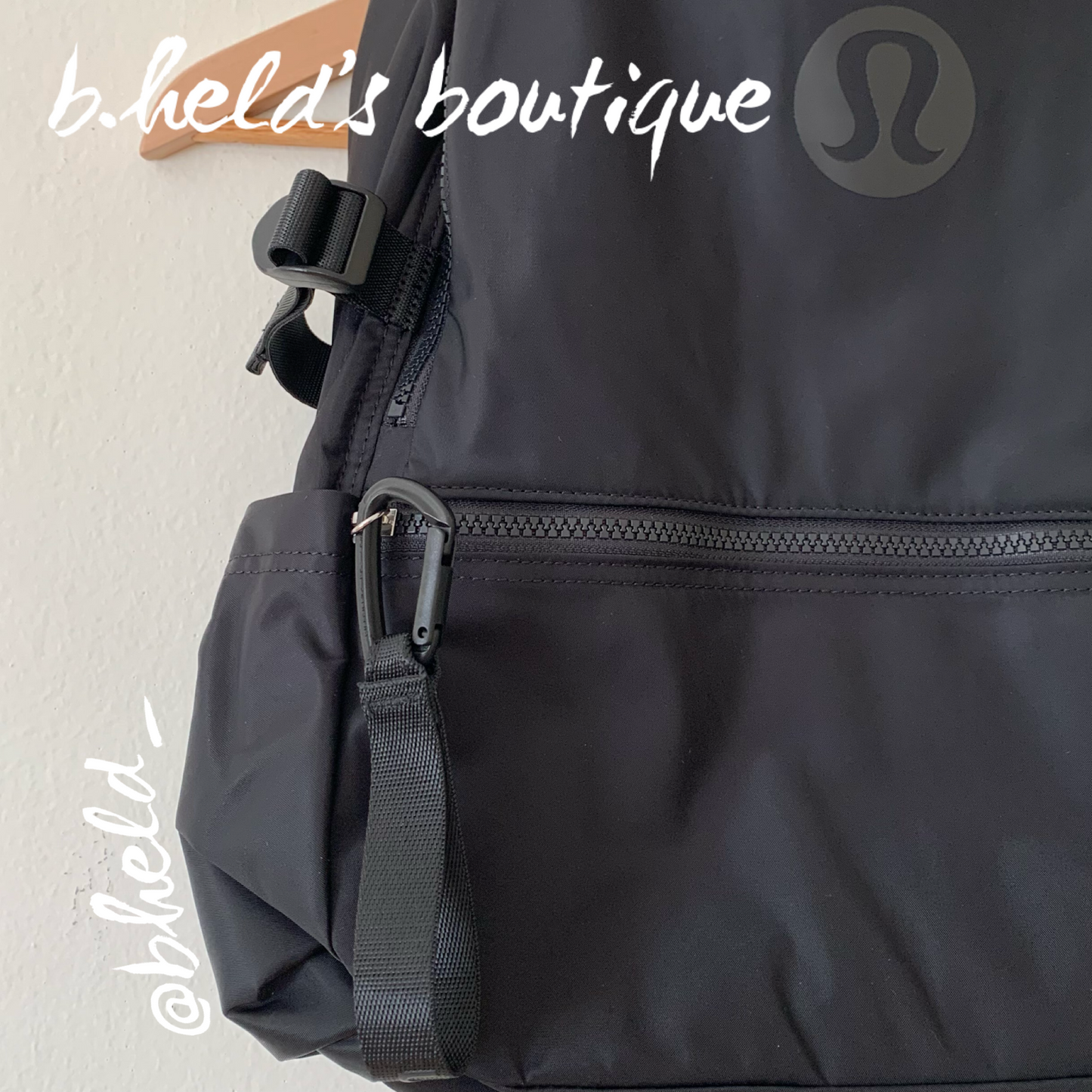 lululemon New Crew Backpack (22 L) in Black, One Size