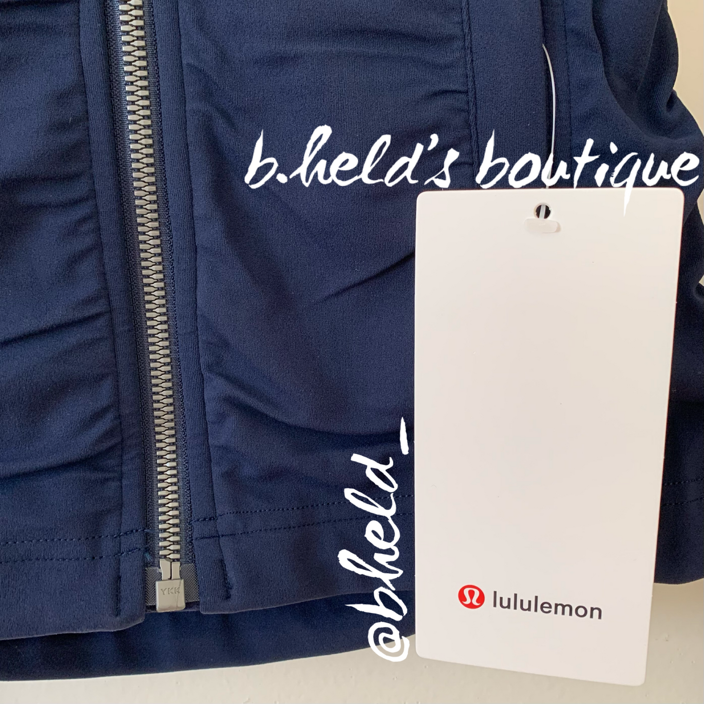 lululemon Nulu Hooded Define Jacket *Ruched in True Navy, Size 4