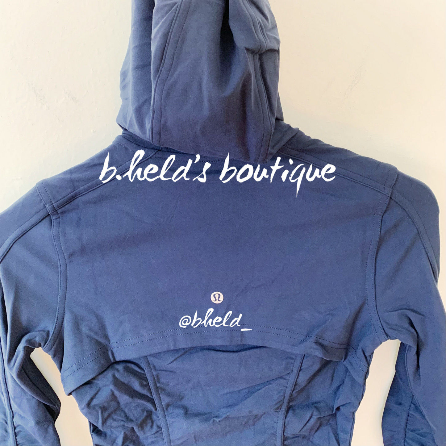 lululemon Nulu Hooded Define Jacket *Ruched in True Navy, Size 4