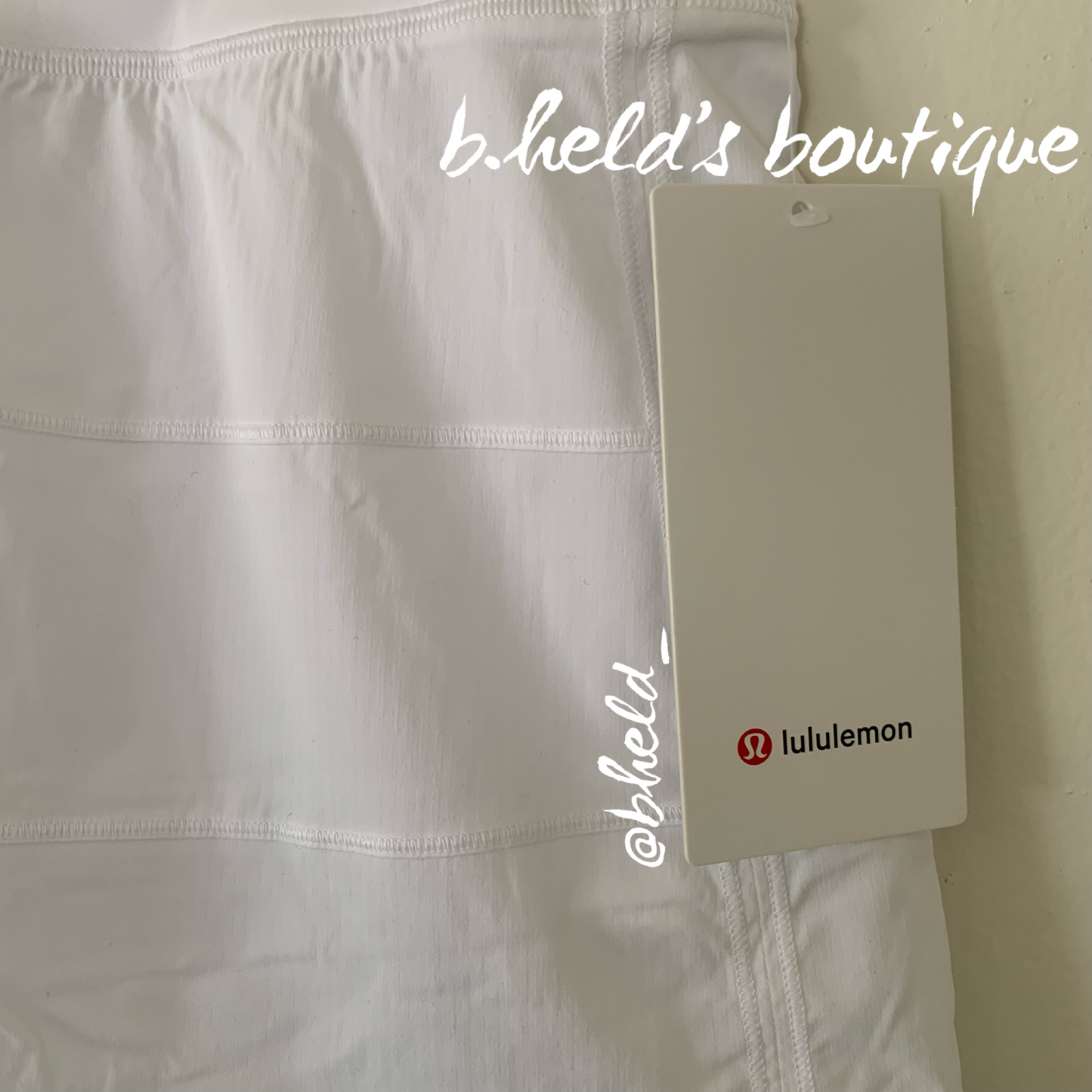 lululemon Pace Rival Mid-Rise Skirt *Long in White, Size 4