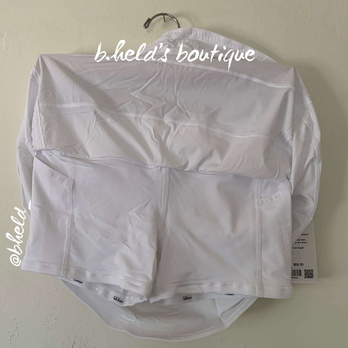 lululemon Pace Rival Mid-Rise Skirt *Long in White, Size 4