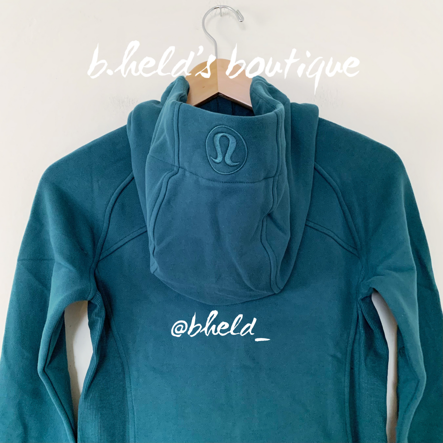 lululemon Scuba Full-Zip Hoodie in Green Jasper, Size 4
