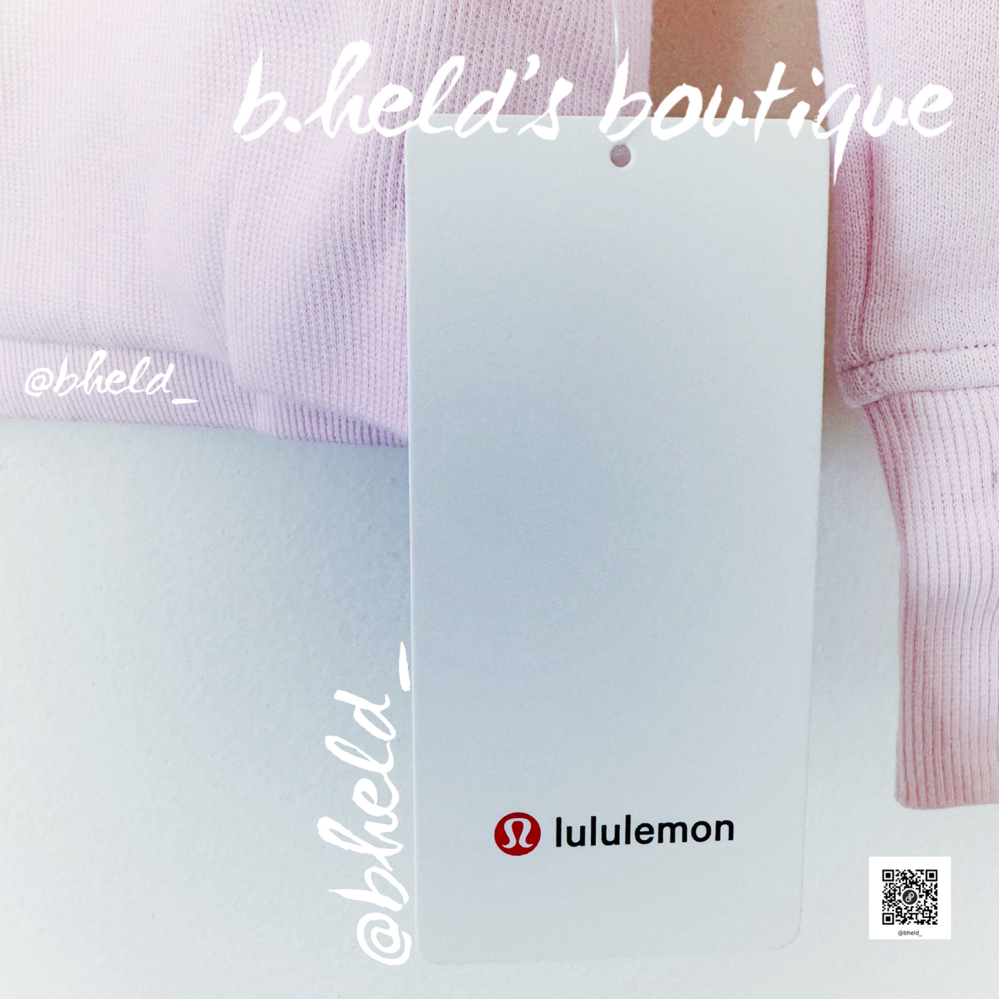 lululemon Scuba Full-Zip Hoodie in Meadowsweet Pink, Size 4