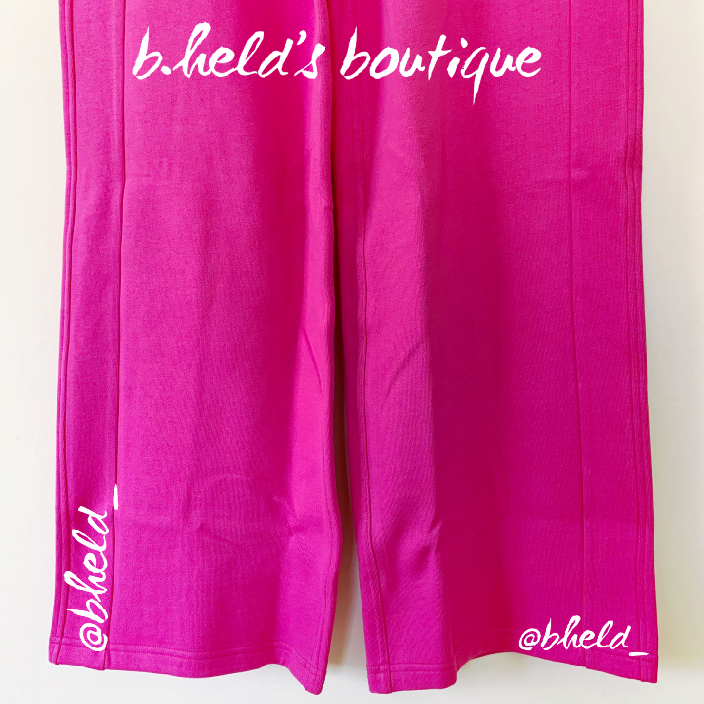 lululemon Scuba Mid-Rise Wide-Leg Pant *Full Length in Sonic Pink, Size 2