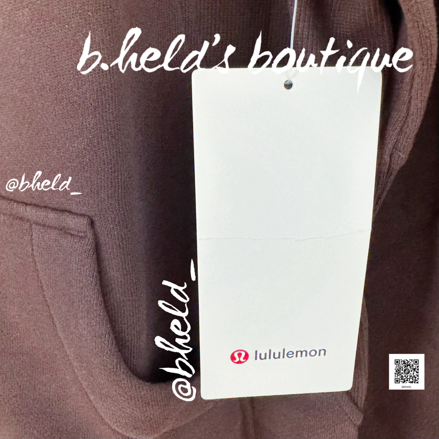 lululemon Scuba Oversized Funnel Neck Full-Zip *Long in Espresso, Size XS/S