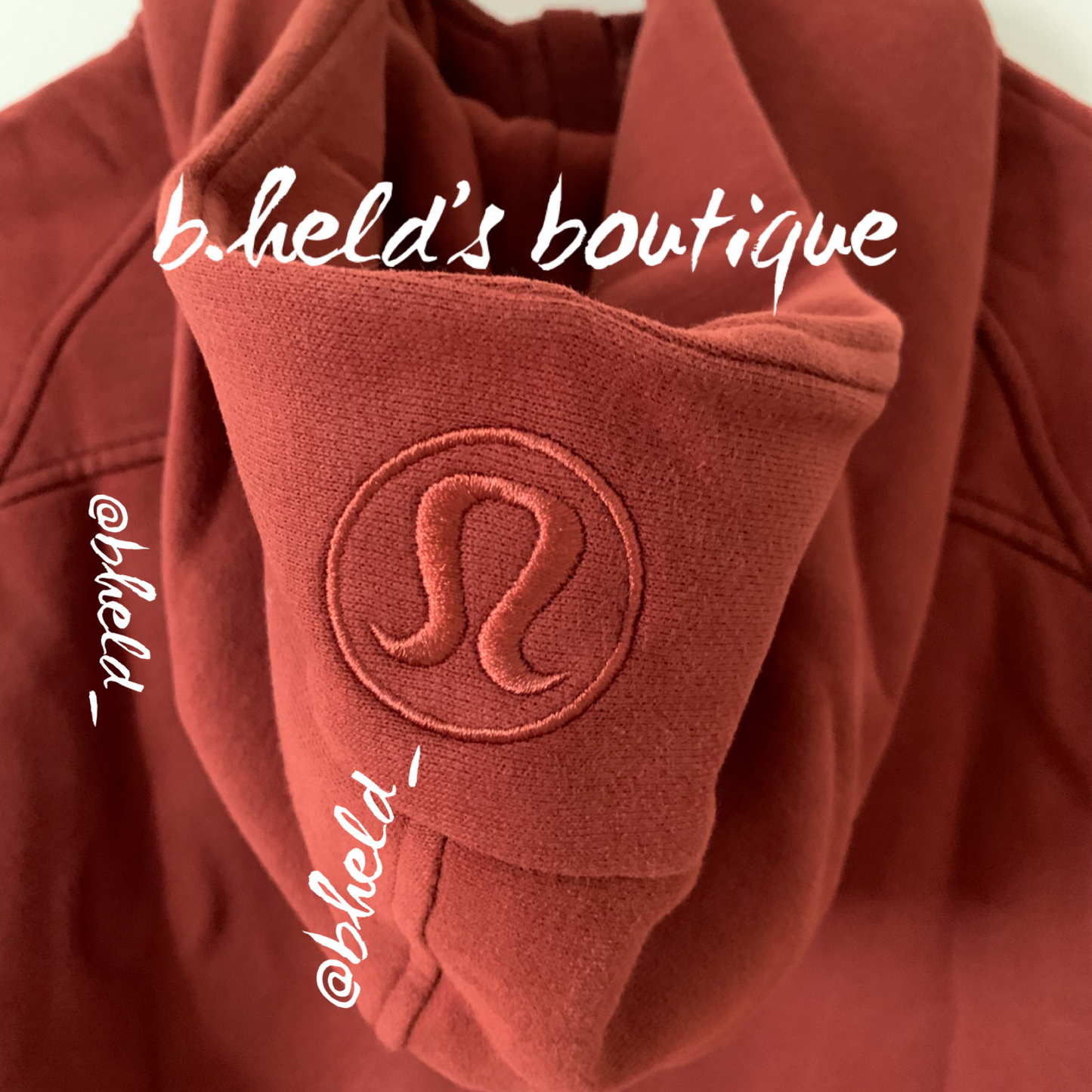 lululemon Scuba Oversized Half-Zip Hoodie in Date Brown, Size XS/S
