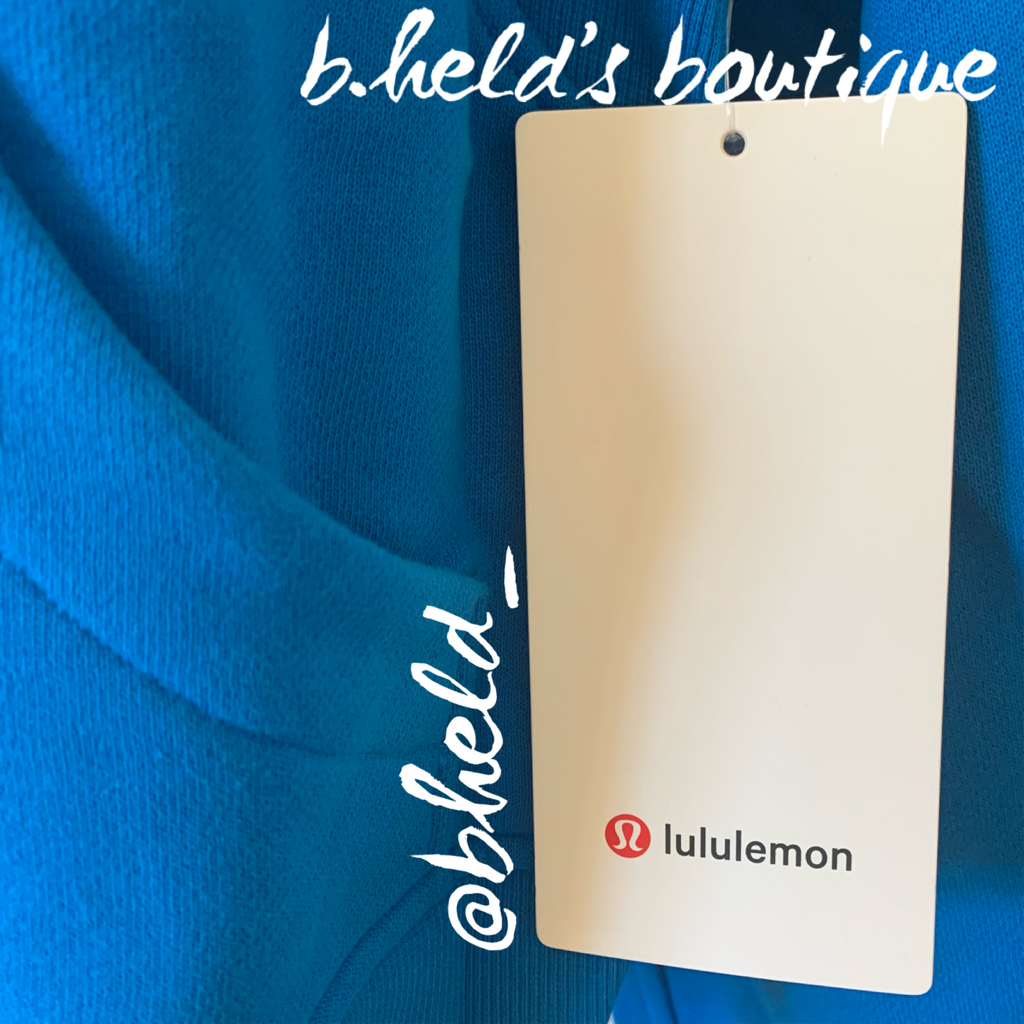 lululemon Scuba Oversized Half-Zip Hoodie in Poolside, Size XS/S