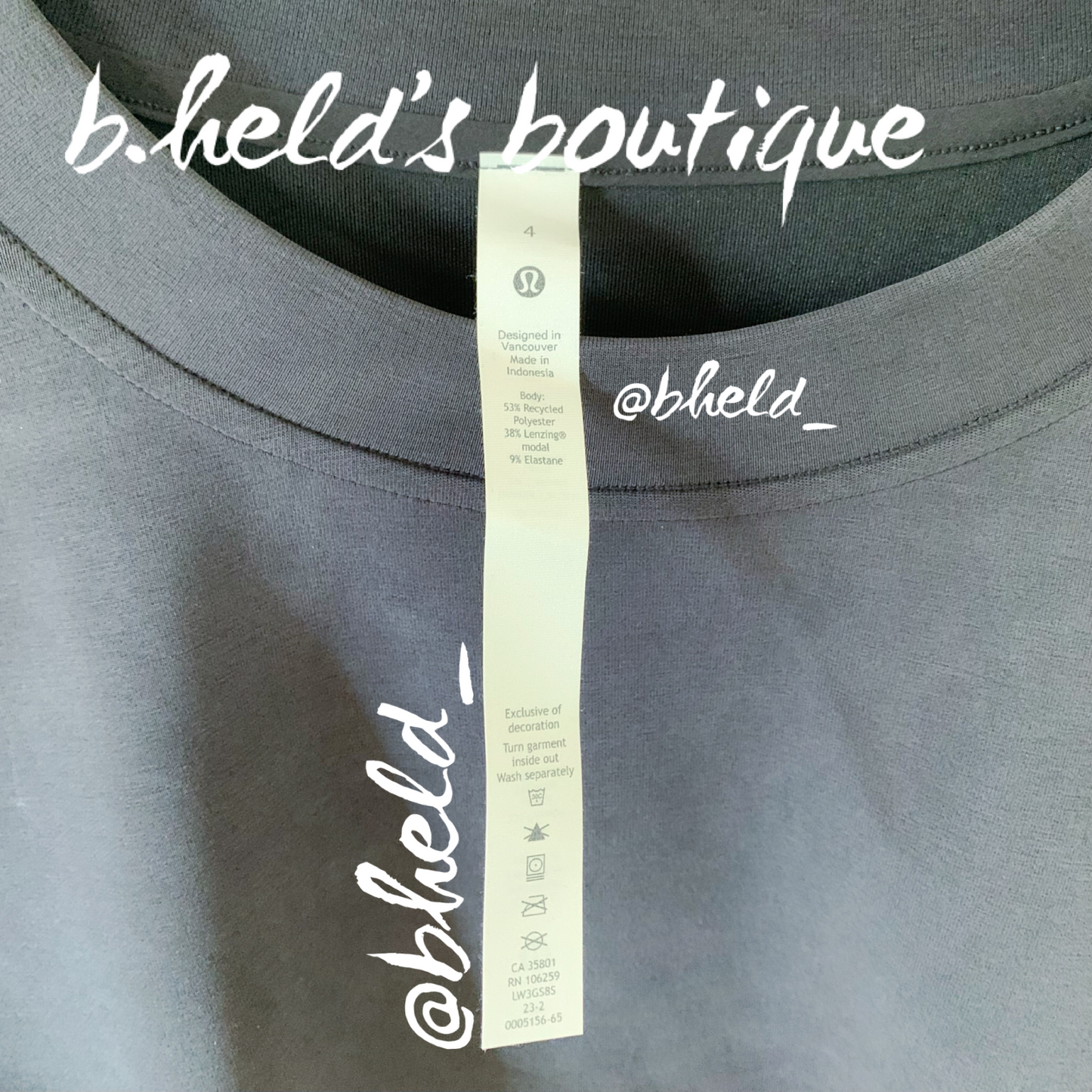 lululemon Softstreme Crewneck Pullover in Black, Size 4