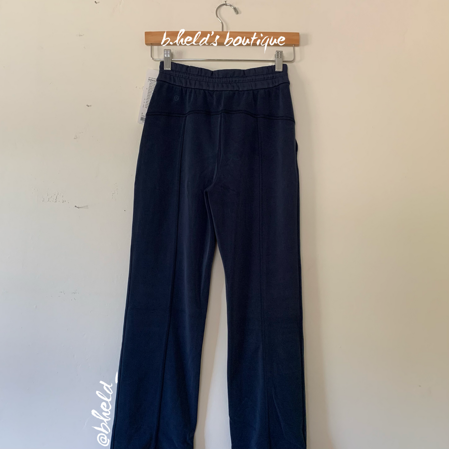 lululemon Softstreme High-Rise Pant in True Navy, Size 2
