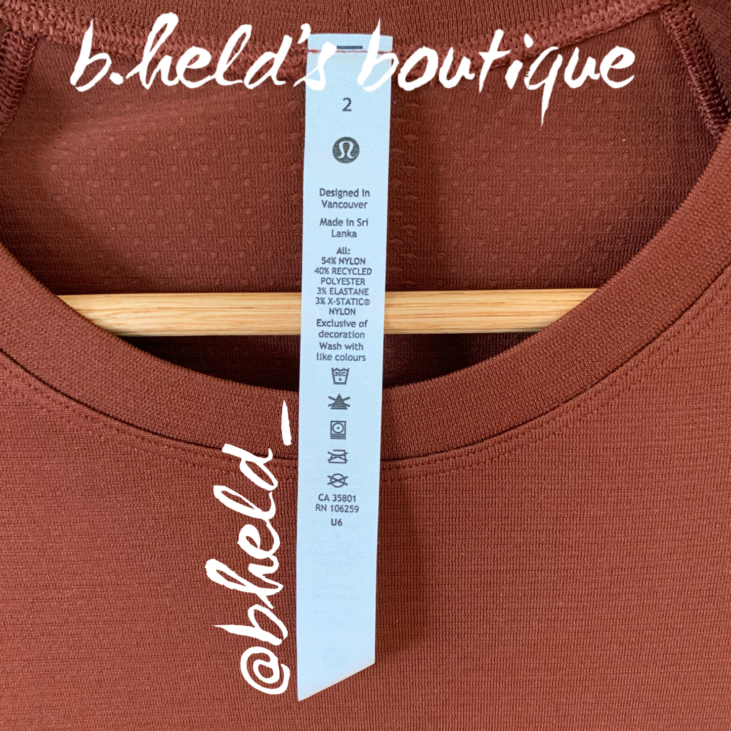lululemon Swiftly Tech Long Sleeve Shirt 2.0 in Date Brown/Date Brown, Size 2