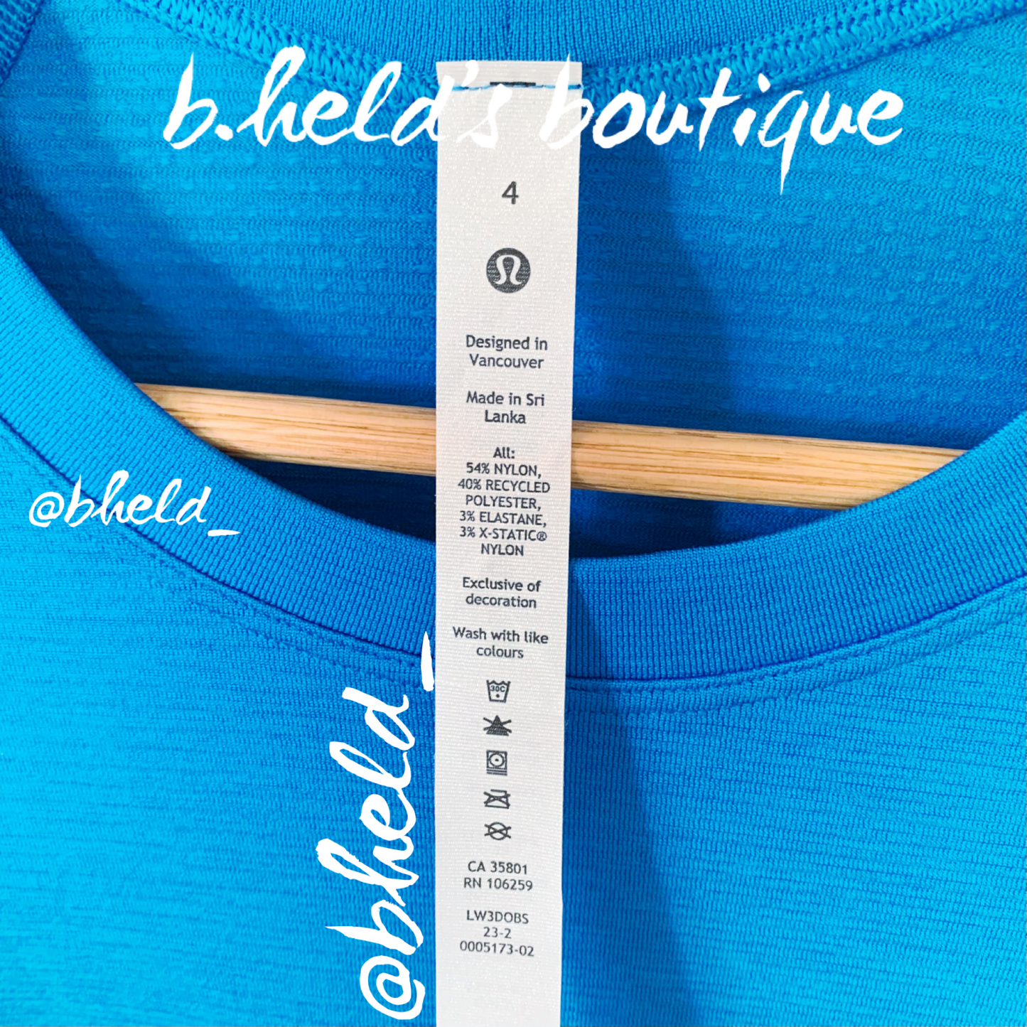 lululemon Swiftly Tech Long Sleeve Shirt 2.0 *Race Length in Poolside/Poolside, Size 4
