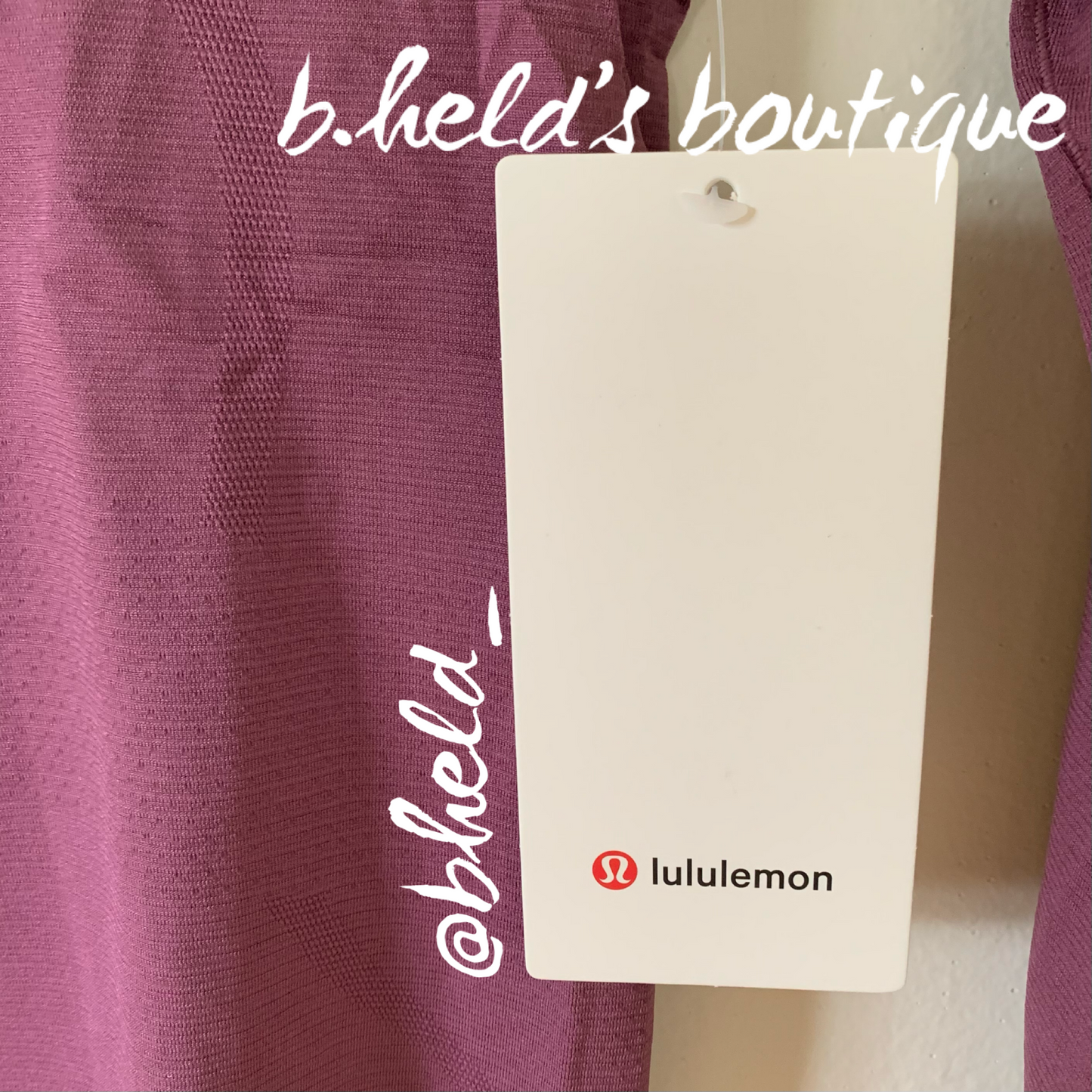 lululemon Swiftly Tech Long Sleeve Shirt 2.0 *Race Length in Vintage Plum/Vintage Plum, Size 2