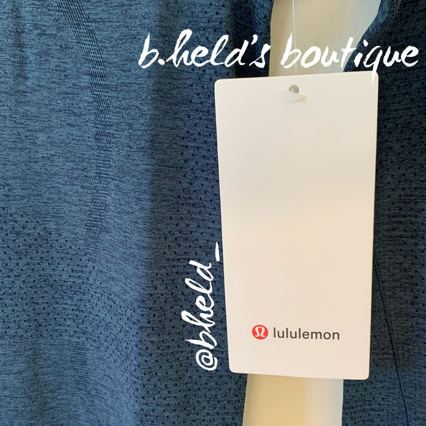 lululemon Swiftly Tech Long Sleeve Shirt 2.0 in True Navy/Iron Blue, Size 2