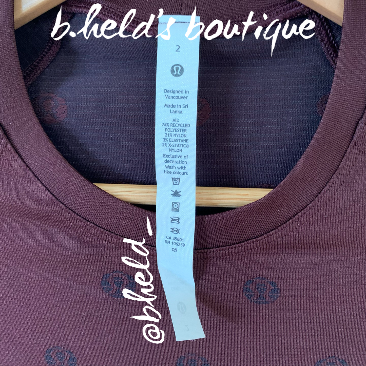 lululemon Swiftly Tech Long Sleeve Shirt 2.0 in Yogo Pop Cassis/Black, Size 2