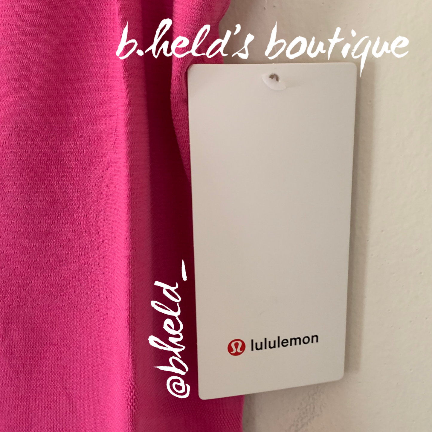 lululemon Swiftly Tech Racerback Tank Top 2.0 *Race Length in Sonic Pink/Sonic Pink, Size 4