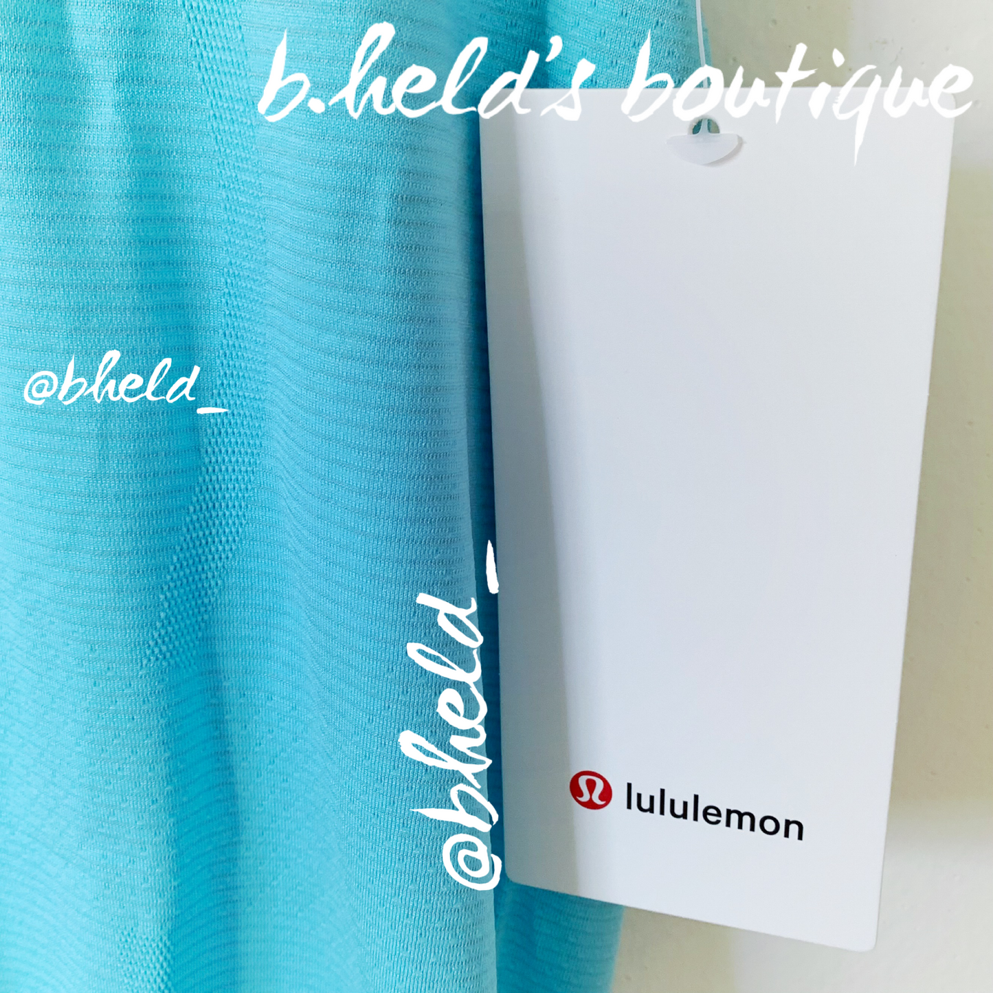 lululemon Swiftly Tech Short Sleeve Shirt 2.0 in Cyan Blue/Cyan Blue, Size 6