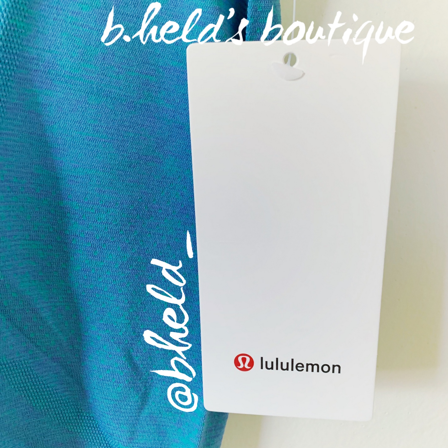 lululemon Swiftly Tech Short Sleeve Shirt 2.0 *Race Length in Maldives Green/Wild Indigo, Size 4