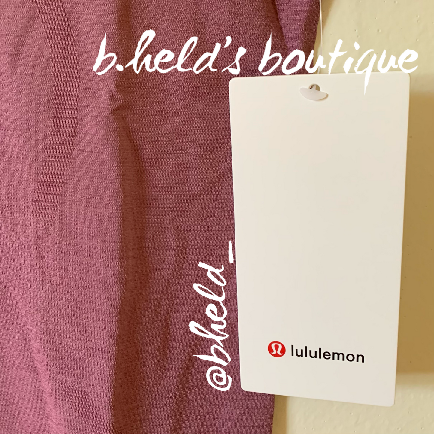 lululemon Swiftly Tech Short Sleeve Shirt 2.0 *Race Length in Velvet Dust/Velvet Dust, Size 4