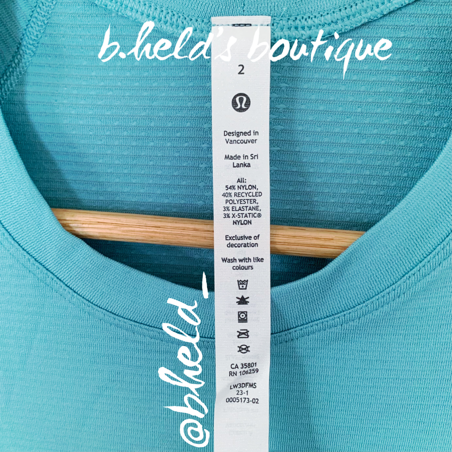 lululemon Swiftly Tech Short Sleeve Shirt 2.0 in Tidal Teal/Tidal Teal, Size 2