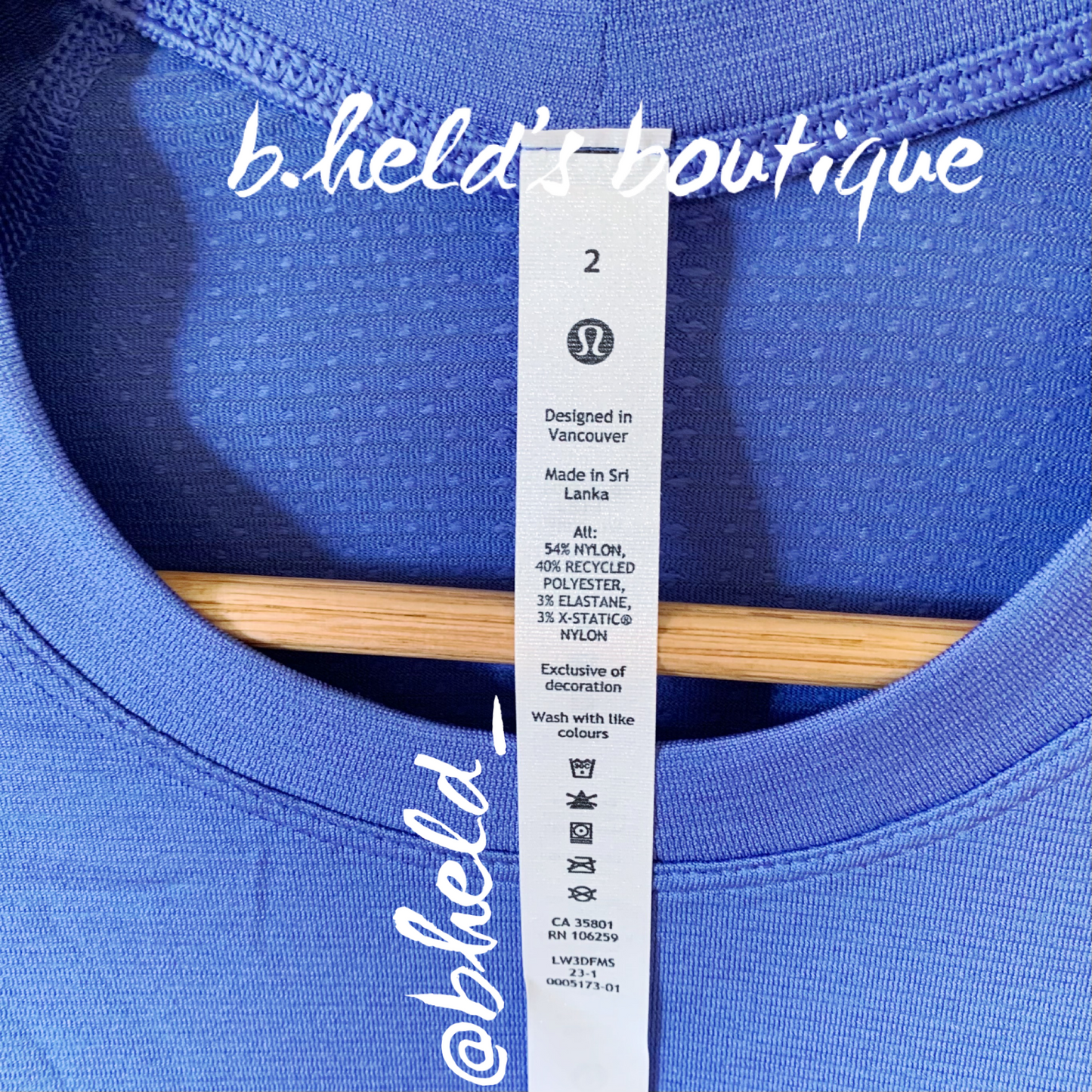lululemon Swiftly Tech Short Sleeve Shirt 2.0 in Wild Indigo/Wild Indigo, Size 2