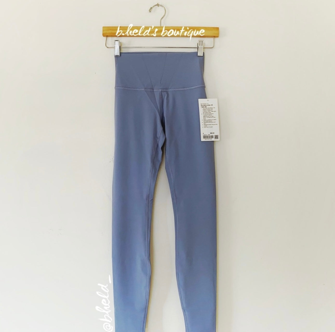lululemon Wunder Under High-Rise Tight 28" *Luxtreme in Chambray, Size 4 (Single-Lined)