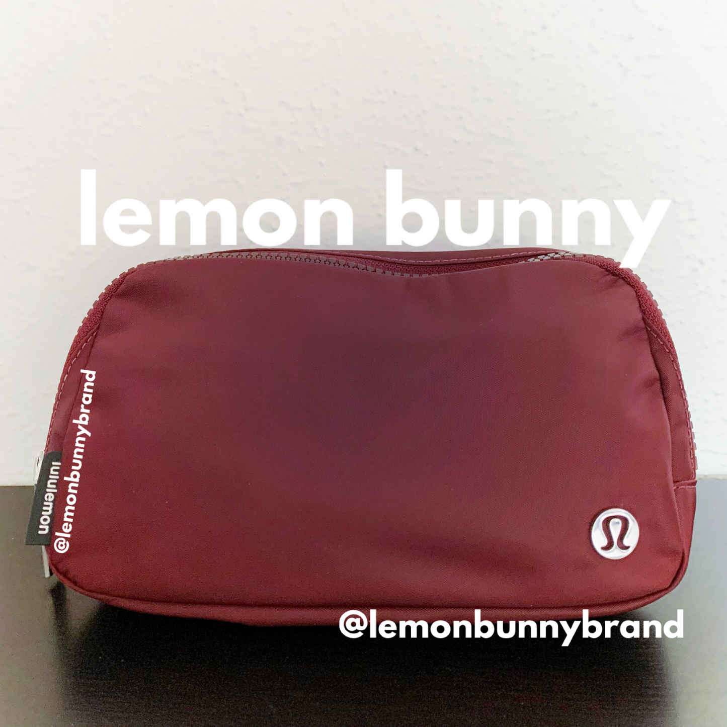 lululemon Everywhere Belt Bag (1 L) in Red Merlot, One Size