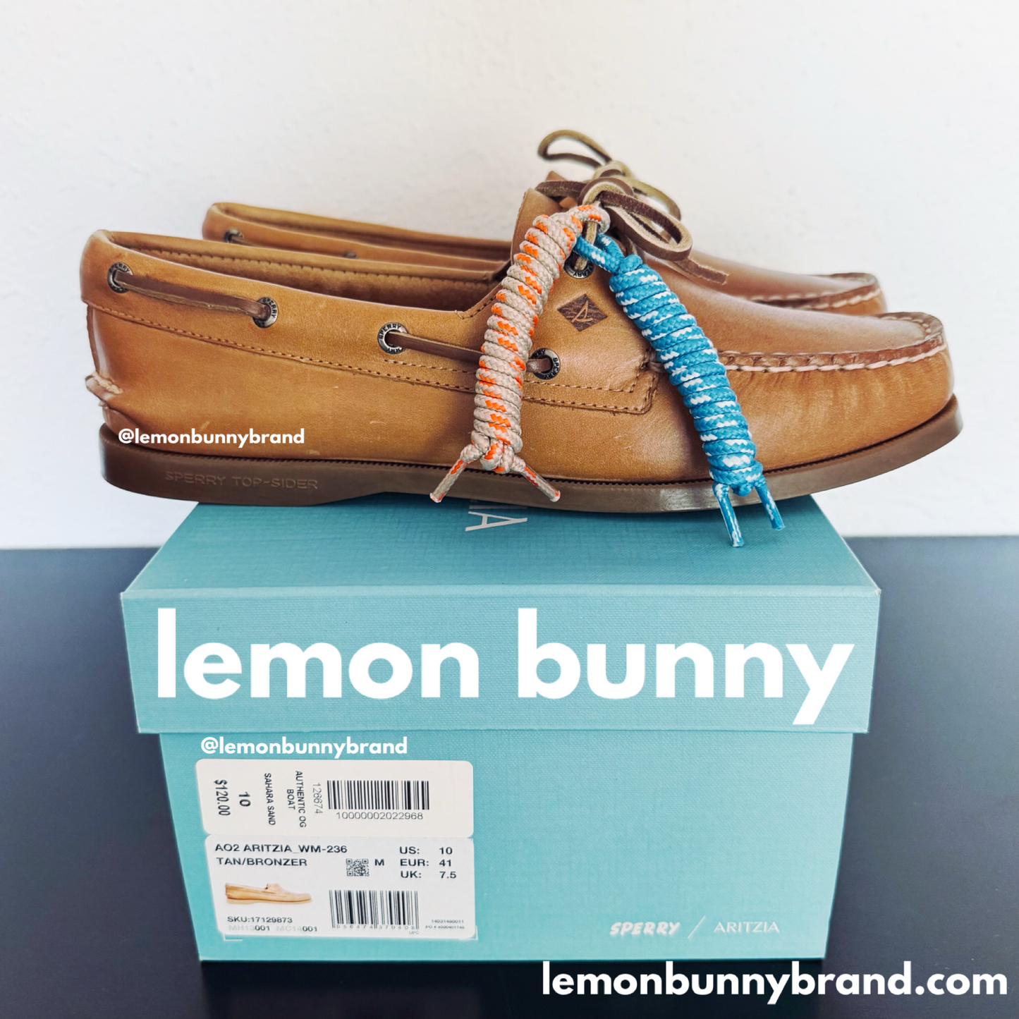 Sperry x Aritzia Authentic Original Boat Shoe in Sahara Sand, Size 10