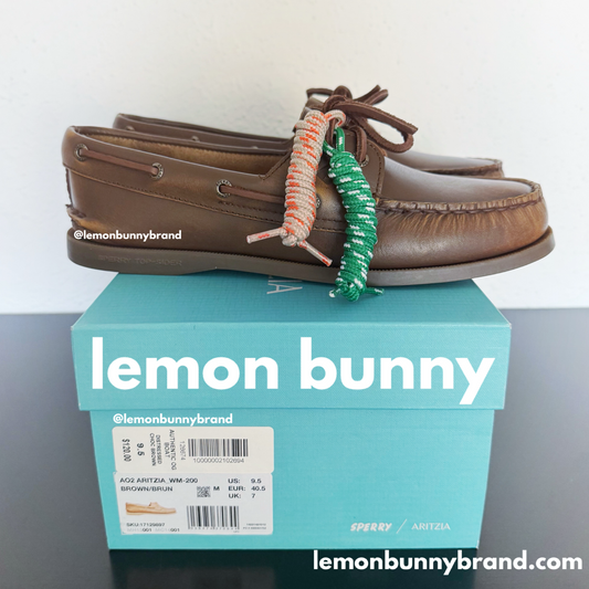Sperry x Aritzia Authentic Original Boat Shoe in Distressed Choco Brown, Size 9.5