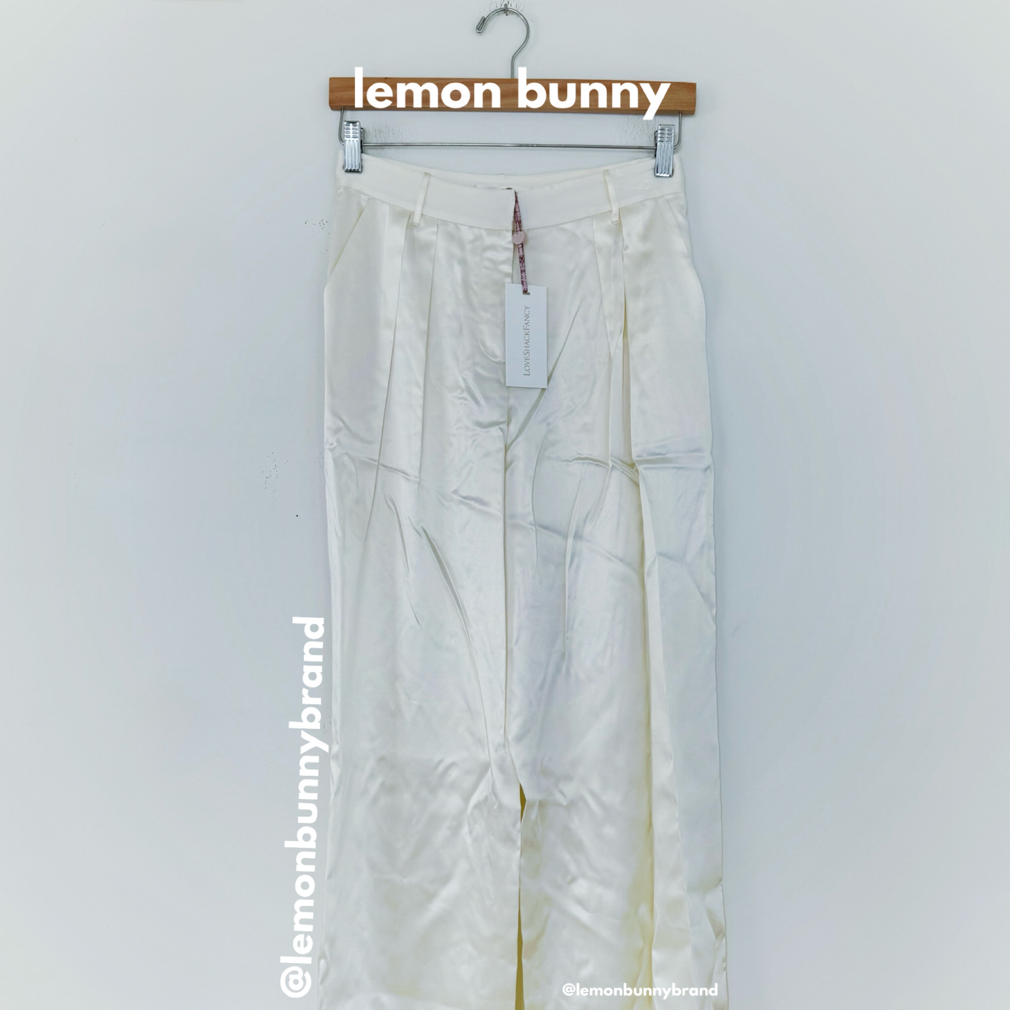 *lemon bunny Curated Bundle: LoveShackFancy Astara Blazer & Emberlynn Pant in Ivory, Size 0