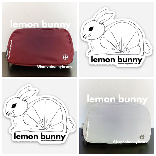 *lemon bunny Curated Bundle: 2 lululemon Everywhere Belt Bags in Red Merlot & White Opal
