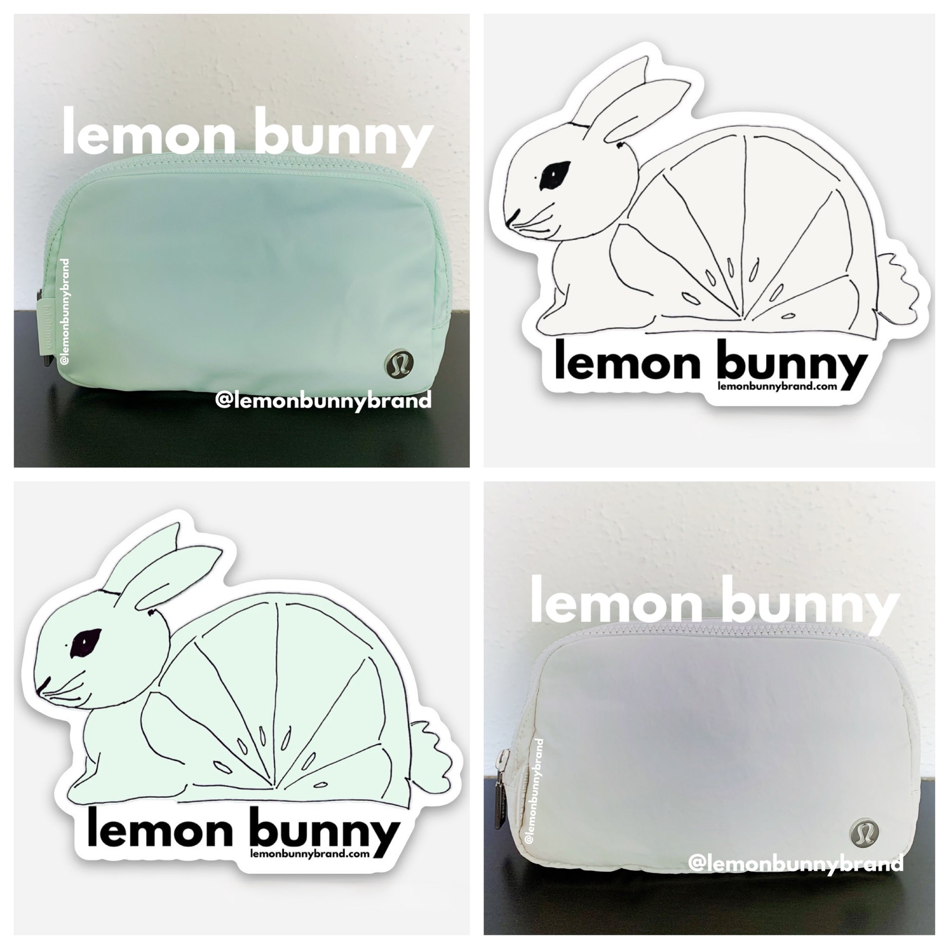 *lemon bunny Curated Bundle: 2 lululemon Everywhere Belt Bags in Mint