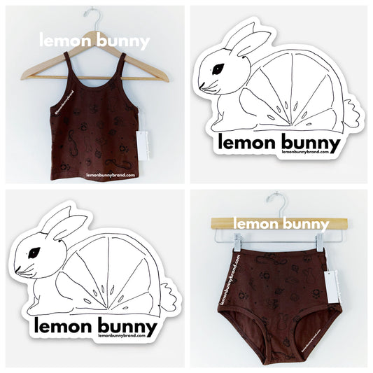 ARQ Crop Tank & HR Undies Bundle in Charms, Size XXS