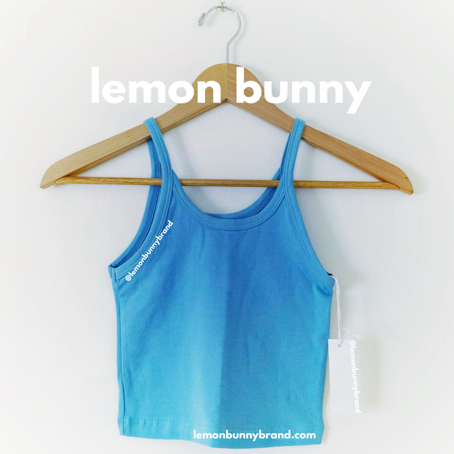 ARQ Crop Tank & Misha Undies Bundle in Cornflower, Size XXS & XS