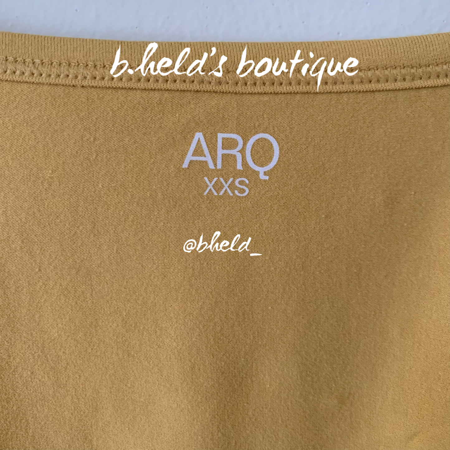 ARQ High Rise Undies in Buttercup, Size XXS