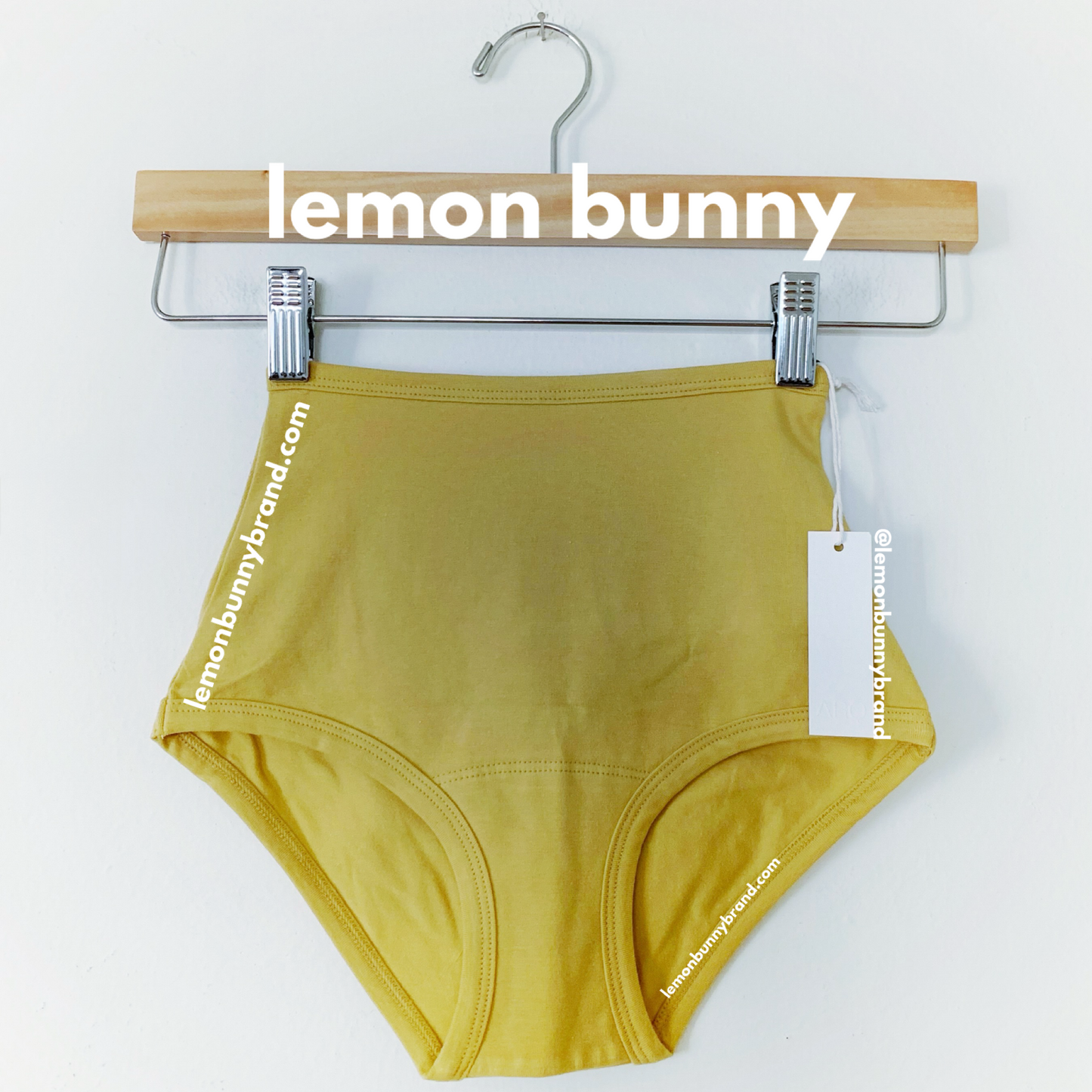 ARQ High Rise Undies in Buttercup, Size XXS