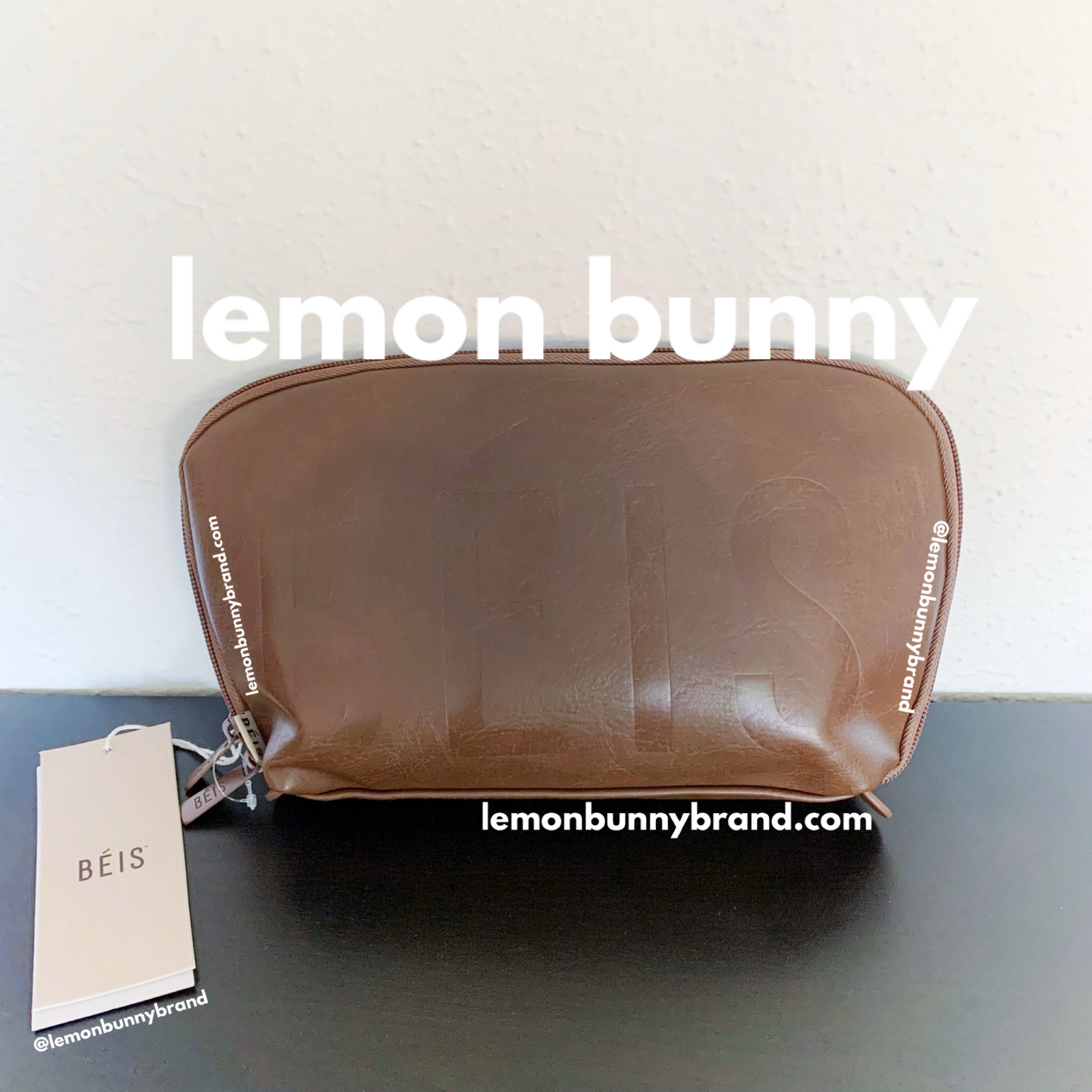 BÉIS The Cosmetic Pouch Set in Maple, One Size