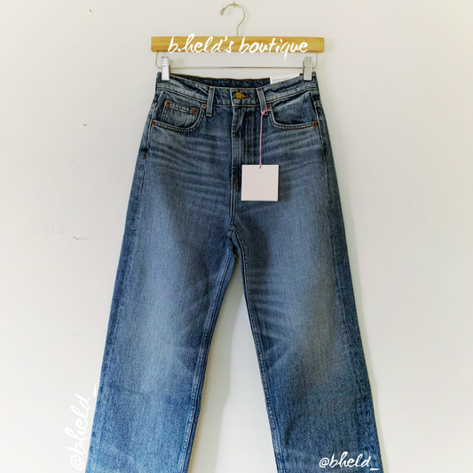 B Sides Jean Plein Relaxed Straight in Brit Vintage, Size 25