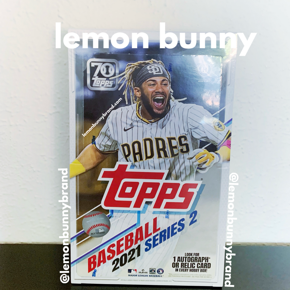 Topps Baseball 2021 Series 2 Hobby Box with 24 Packs of Cards