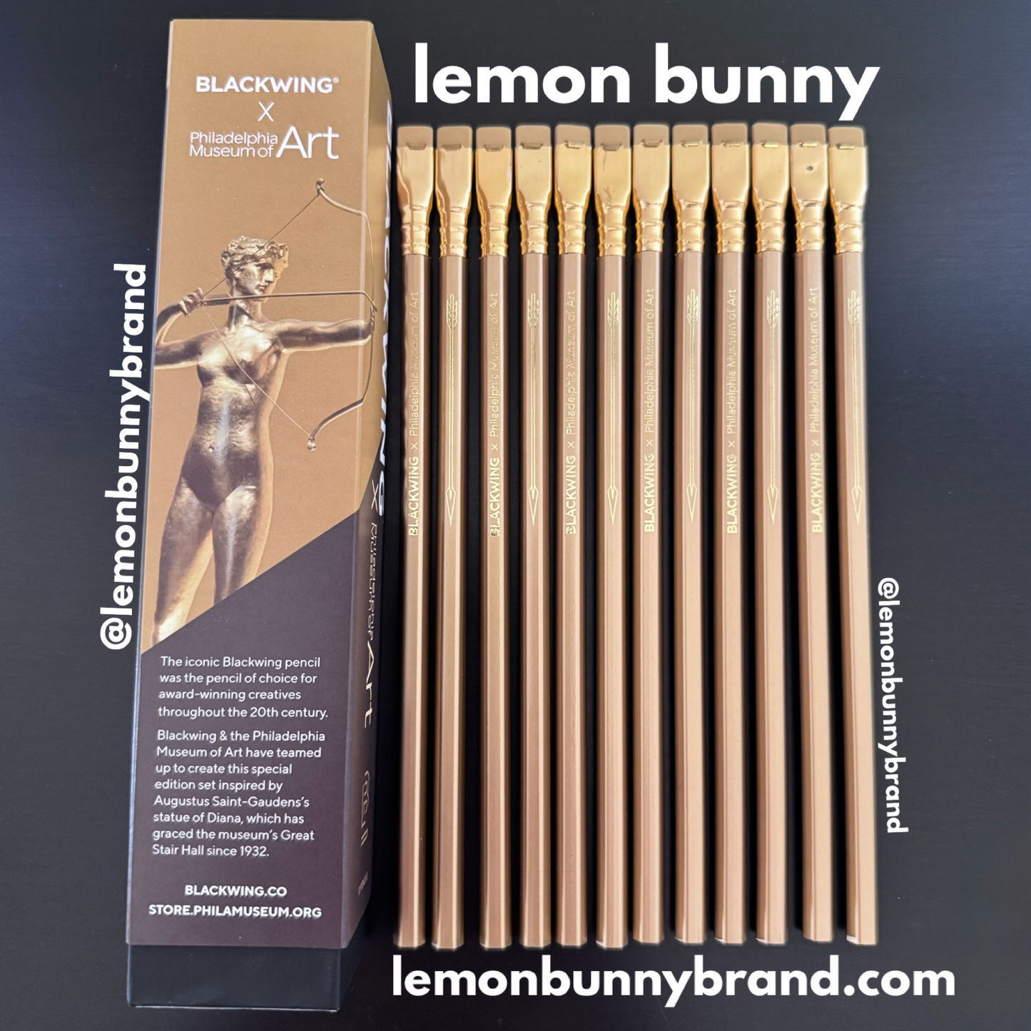 Blackwing x PMA Diana Pencils