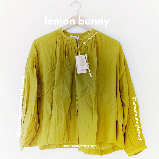 Dôen Jane Blouse in Golden Willow, Size XS