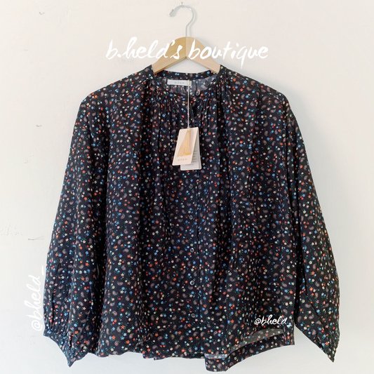 Dôen Jane Blouse in Night Songbird Paisley, Size XS