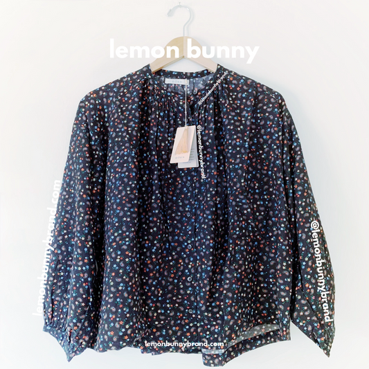 Dôen Jane Blouse in Night Songbird Paisley, Size XS