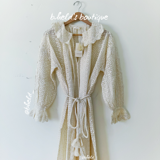 Dôen Persephone Dress in Magnolia, Size XS