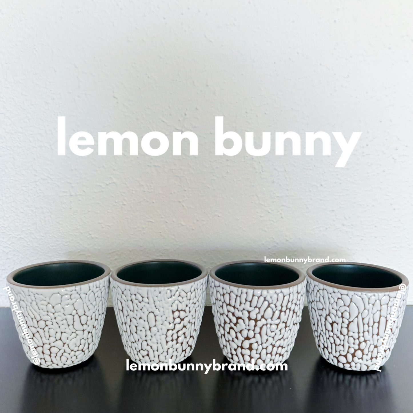 East Fork Set of 4 Kulhads in Crawl Glaze