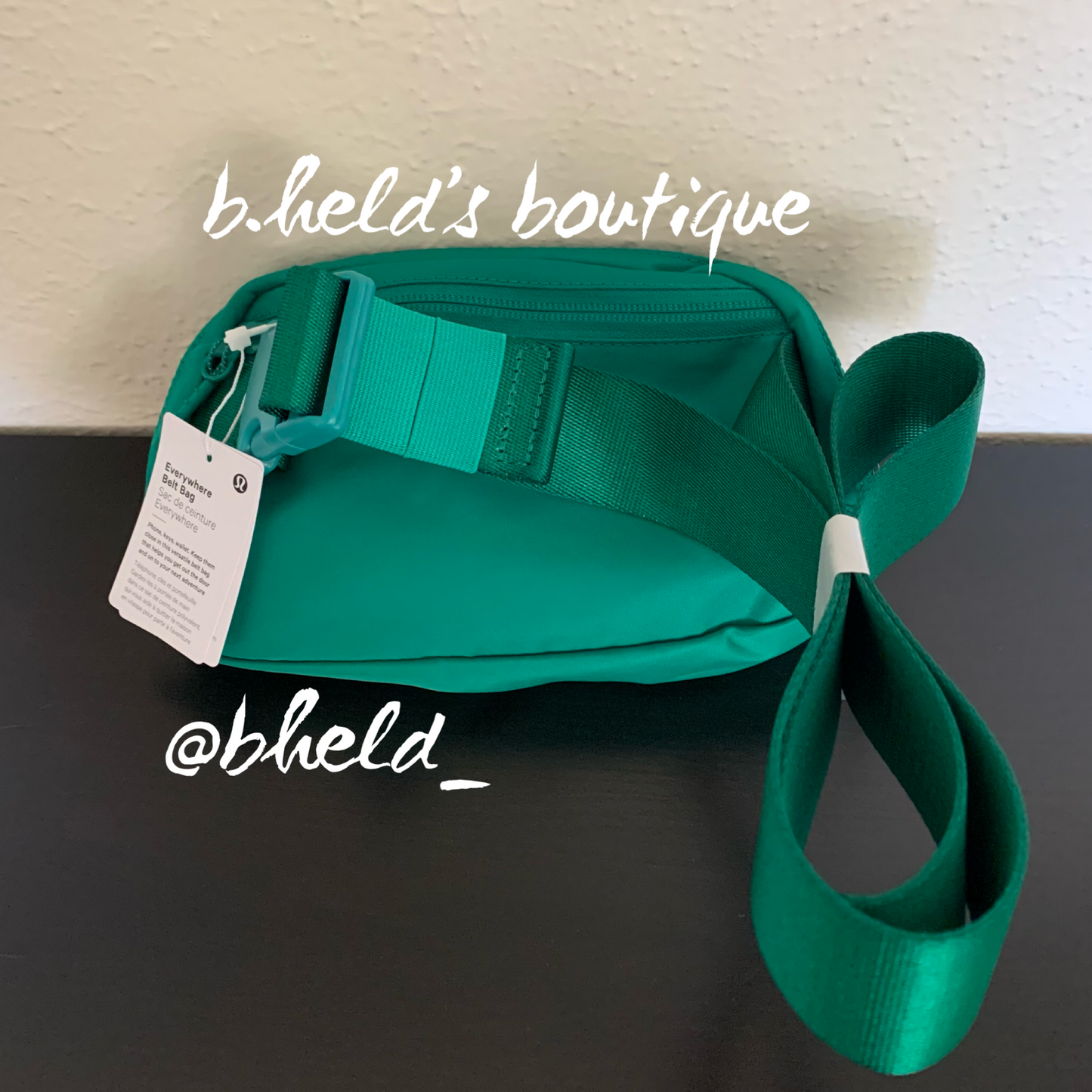 lululemon Everywhere Belt Bag (1 L) in Emerald Ice, One Size